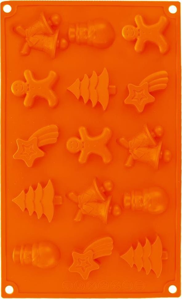 Orion Forma silikonowa do pieczenia ciastek na praliny świąteczna Boże Narodzenie