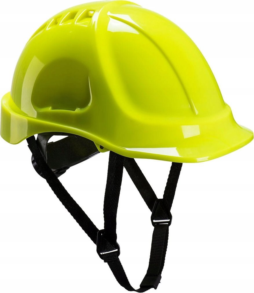 Portwest Kask Roboczy Hełm Endurance Abs Kask Ochronny Budowlany Wentylowany Yellow Portwest Ptw-Ps55 5036108272808