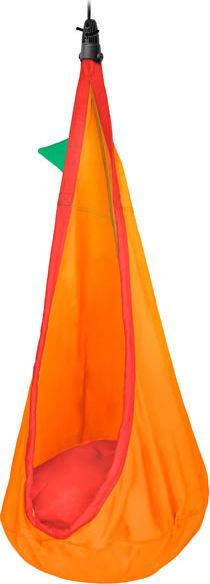 Joki Fotel hamakowy dla dzieci z zestawem montażowym Pomarańczowy JCD70