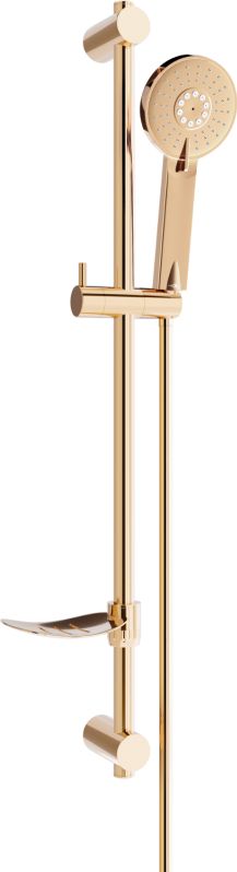 Zestaw prysznicowy Mexen Mexen DF40 zestaw prysznicowy suwany, różowe złoto - 785404582-60