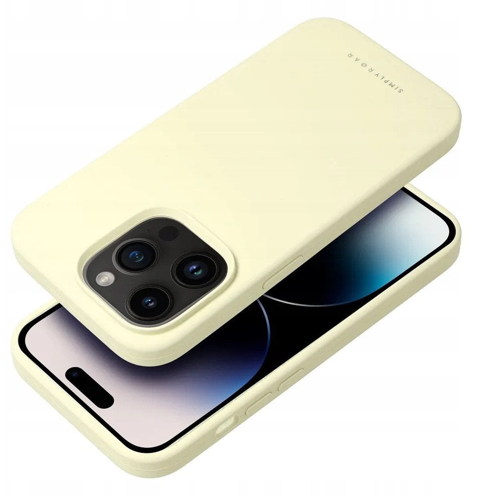 ROAR futerał CLOUD SKIN do IPHONE 16e (SE 4 2025) Jasnożółty