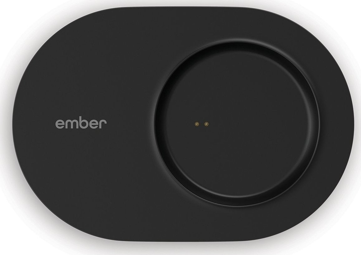 Jata Ember Travel Mug Charging Coaster Black