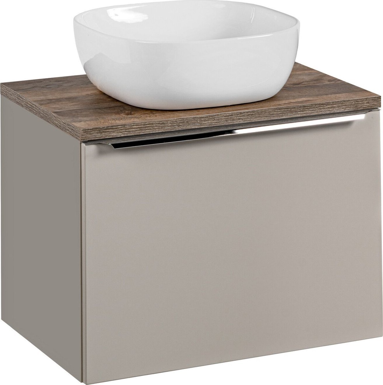 Comad Szafka wisząca z umywalką, Santa Fe, 60x46x46 cm, beżowy, mat