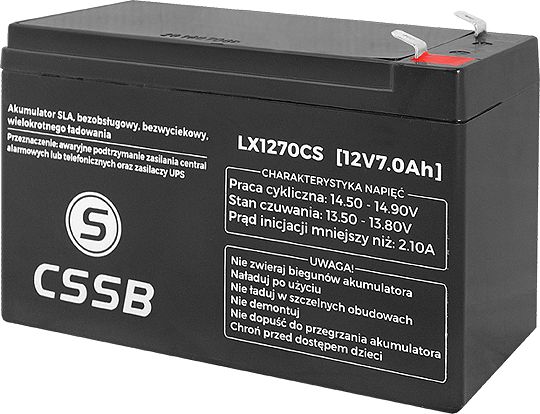 LTC Akumulator żelowy 12V, 7.0Ah