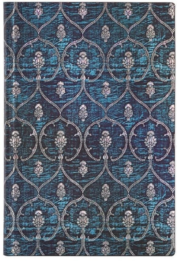 Notatnik w linie Blue Velvet midi