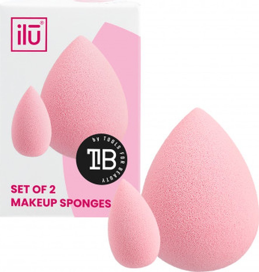 Ilu Zestaw dwóch gąbek do makijażu