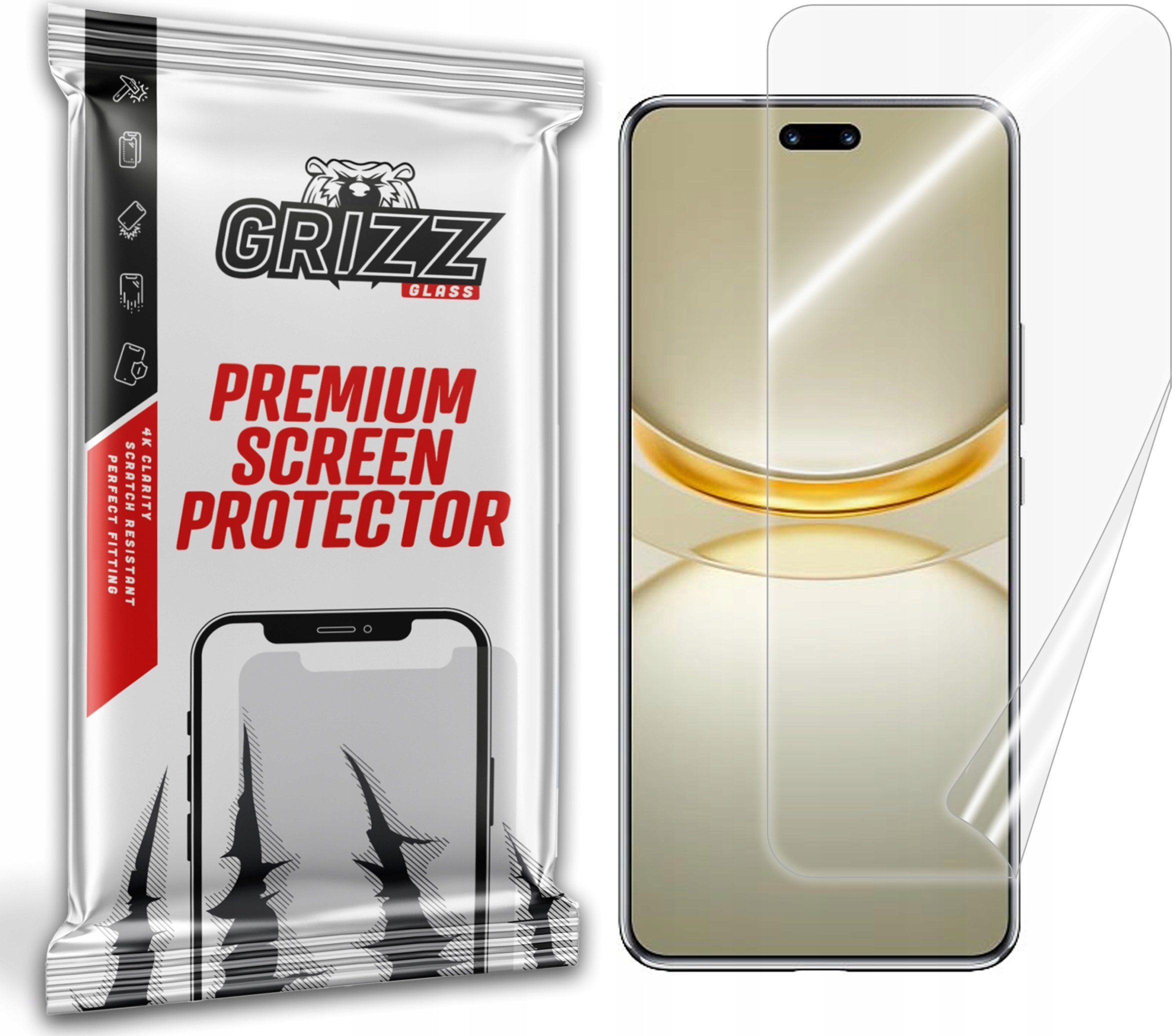 GrizzGlass Folia ceramiczna GrizzGlass CeramicFilm do Huawei Nova 12 Ultra