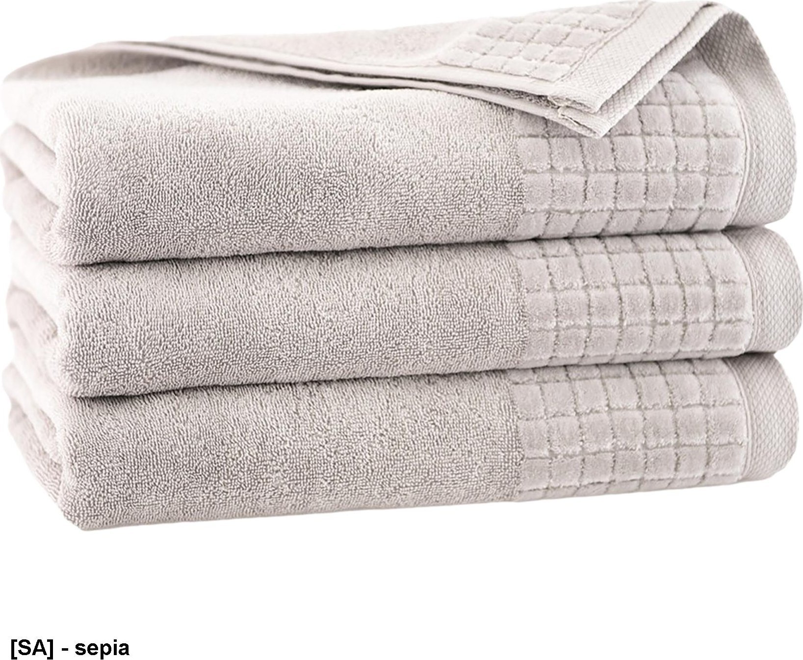 Zwoltex T-PAULO3V50X100 - Ręcznik PAULO3 - sepia