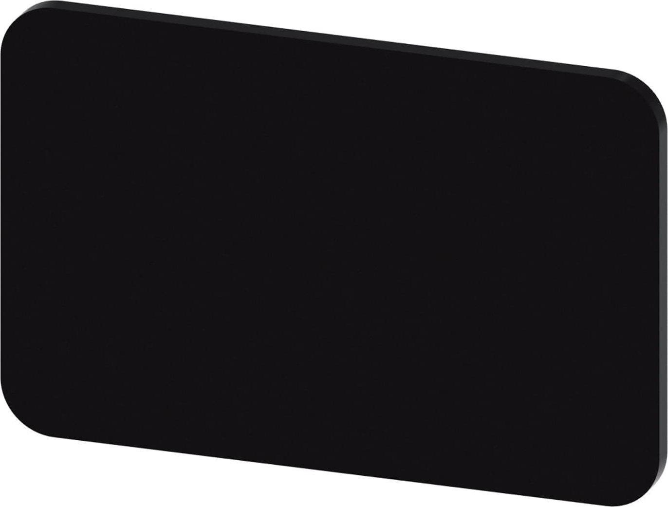 Siemens Etykieta wkładana lub samoprzylepna 17.5 x 27mm czarna, białe litery, bez inskrypcji, do samodzielnego opisu 3SU1900-0AD16-0AA0