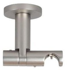 HOLD FOR CURT ROD SINGLE SILV 8CM D19