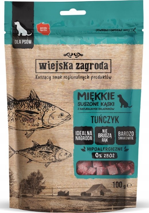 Wiejska Zagroda Przysmak Kąski - tuńczyk 100g