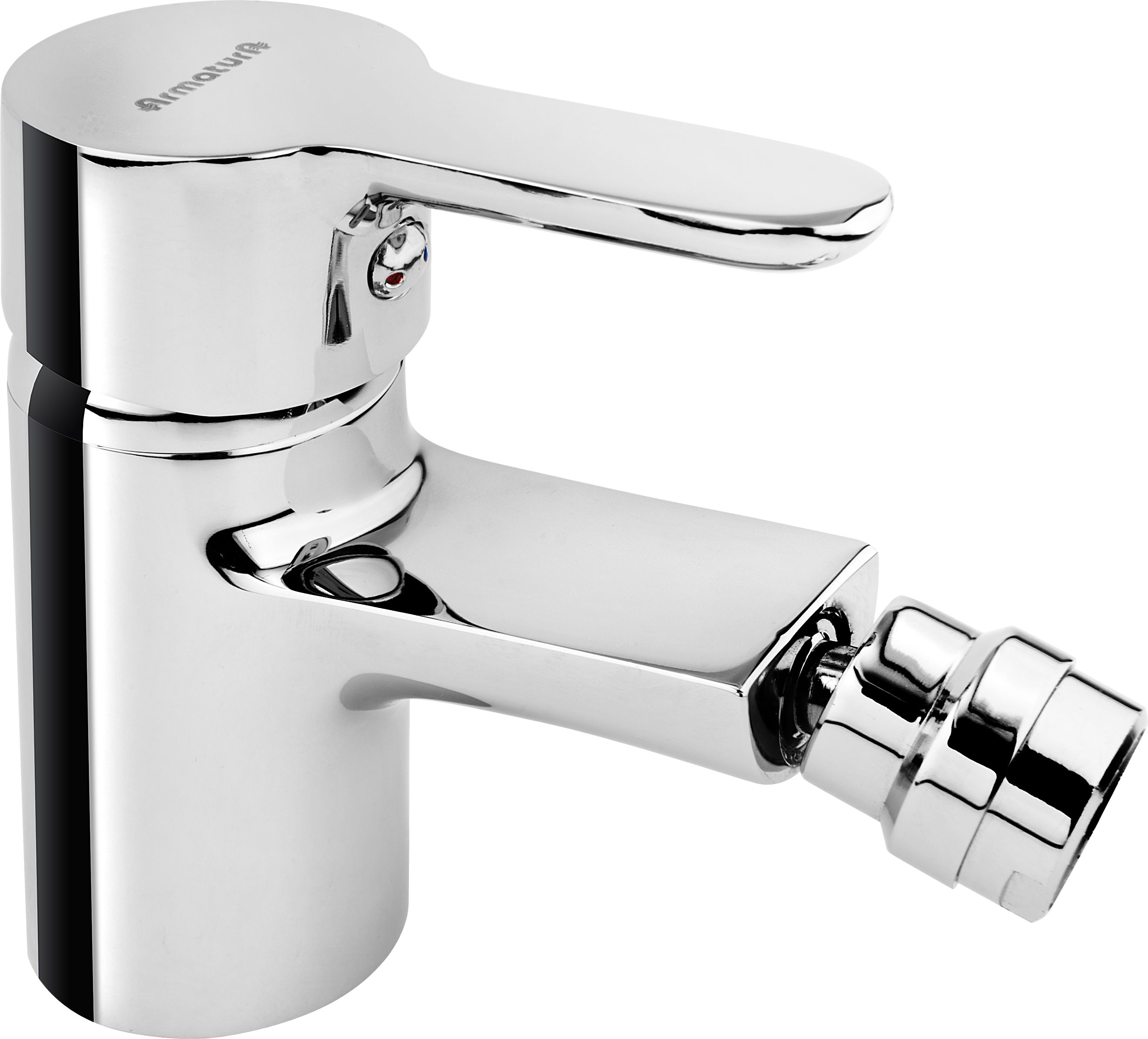 Bateria bidetowa KFA Granat stojąca chrom (5527-015-00)