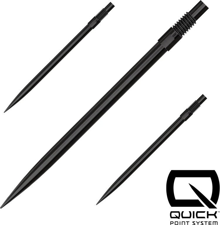 Końcówki Harrows QUICK POINT Black 35 mm