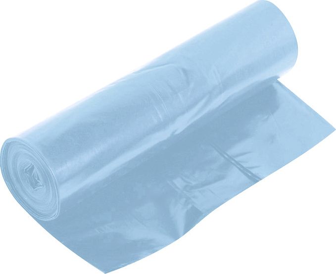 Aglo3 Aglo3 - Worki na śmieci, niebieskie, mocne, folia LDPE, 50 sztuk - 60 l