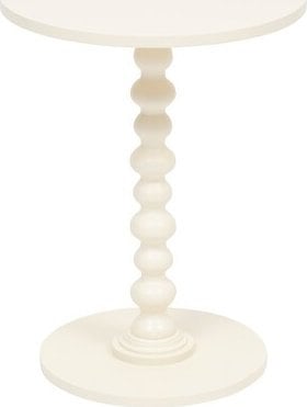 Stolik kawowy ALIX na ozdobnej nodze, Ø 38 cm