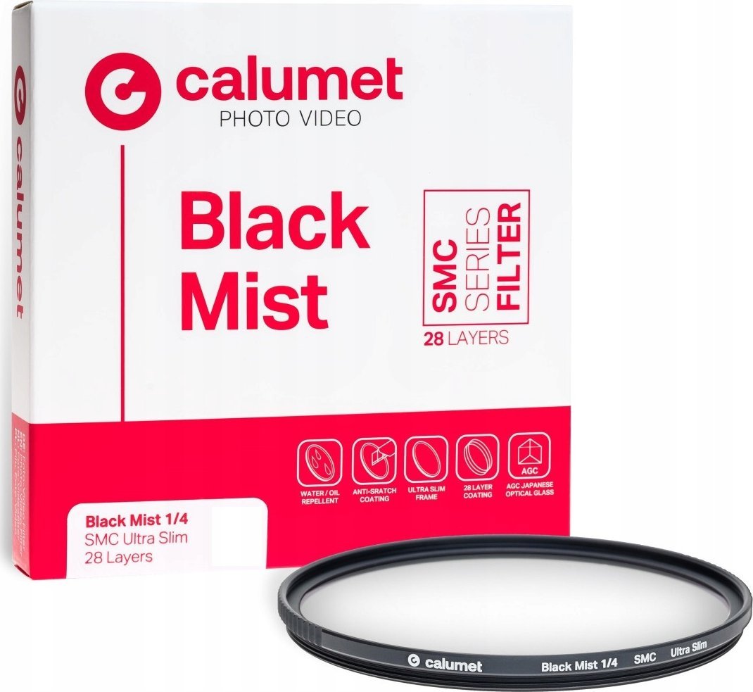 Filtr Calumet Calumet Filtr Black Mist 1/4 SMC 67 mm Ultra Slim 28 Layers