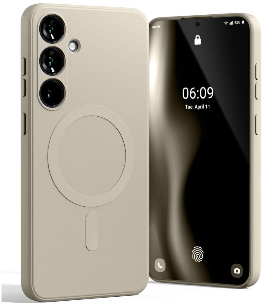 Mercury MagSafe Semi-Silicone Sam S25+ S936 kamienny /stone