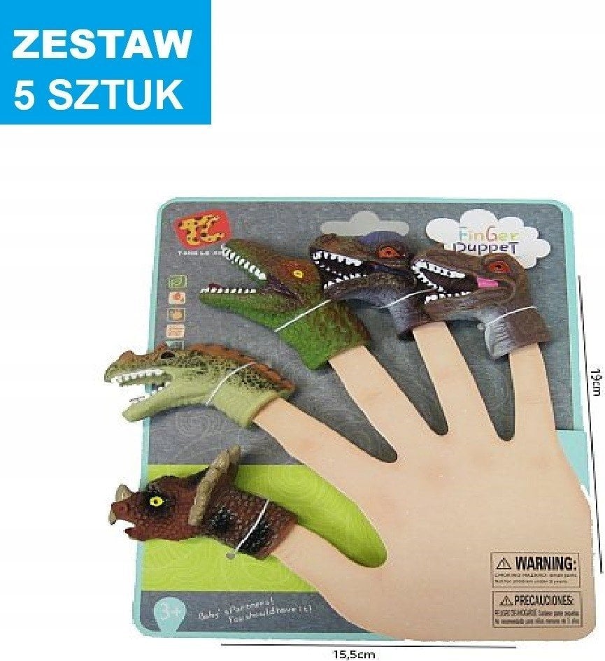 Hipo Pacynki na palec dinozaury H13682 45567