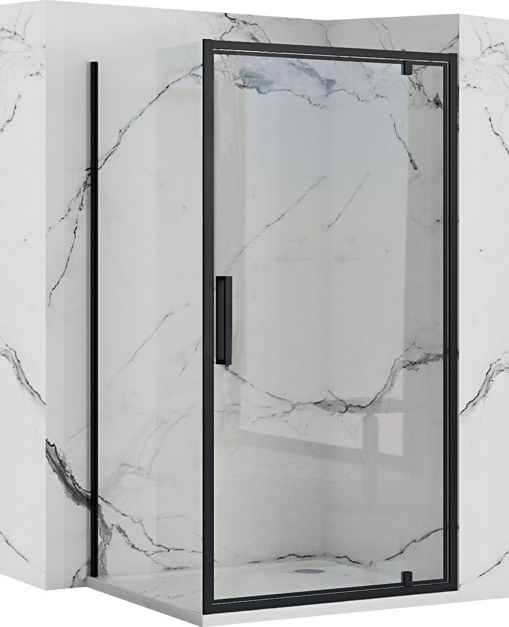 Rea Kabina Prysznicowa Narożna Rea Rapid Swing Black