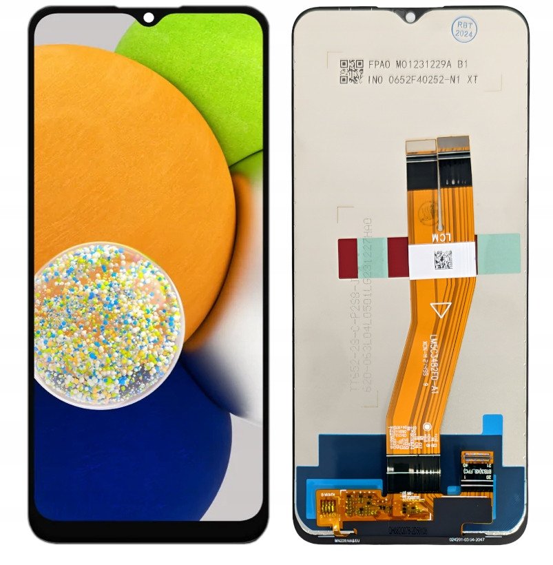 WYŚWIETLACZ EKRAN LCD DO SAMSUNG A03 2022 162MM