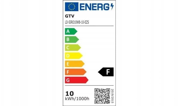 Oprawa elewacyjna NARIN LED 10W 1000lm 4000K IP54 AC220-240V czarny LD-NAR10WB-10