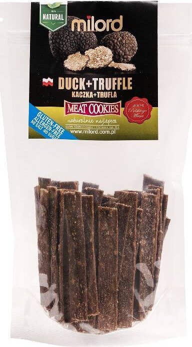 Przysmak dla psa Milord kaczka z truflami paski 70 g