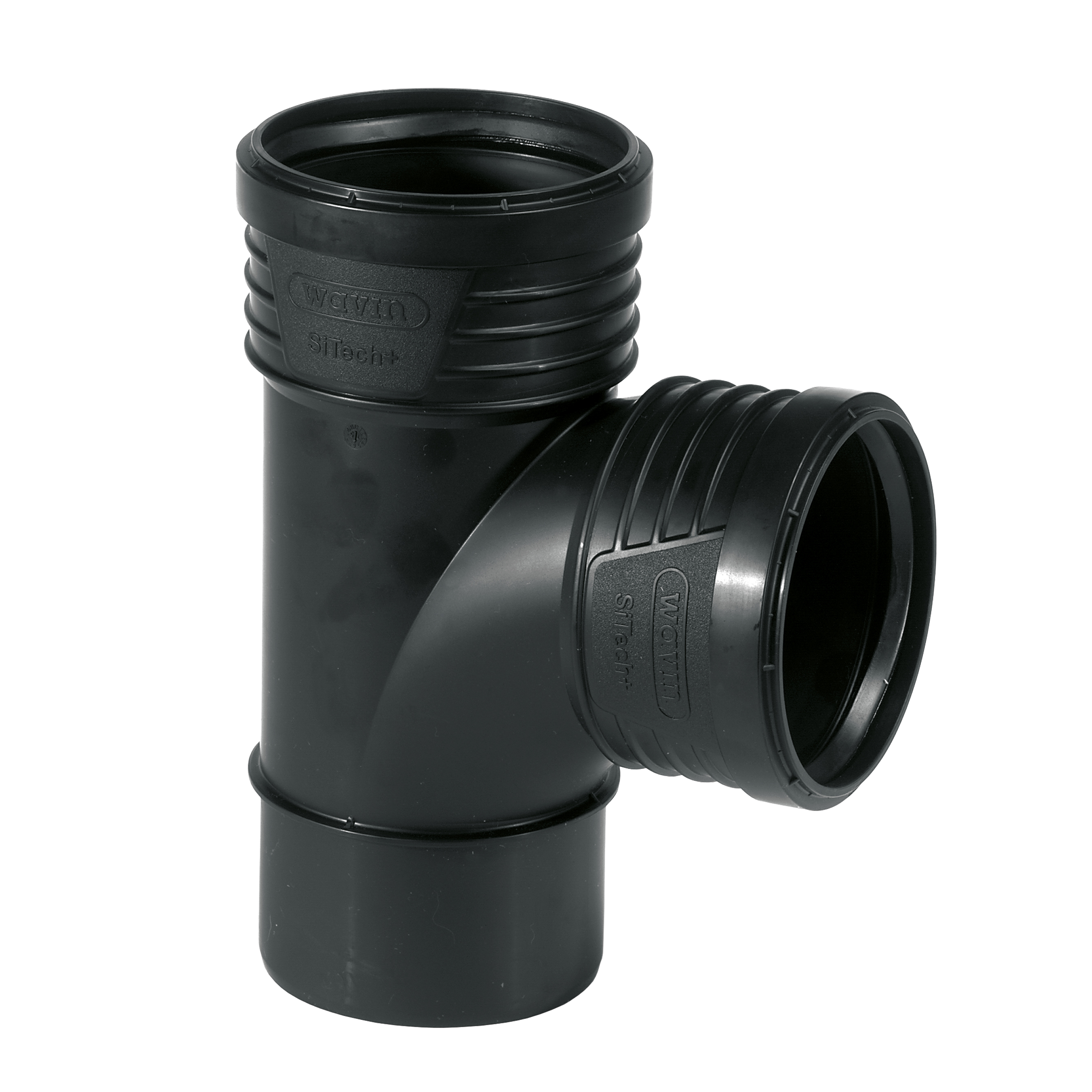 Wavin Trójnik 87,5° SiTech+ 110mm czarny (3067835)