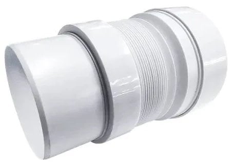 TOILET ELBOW FINISH W9900 110 MM