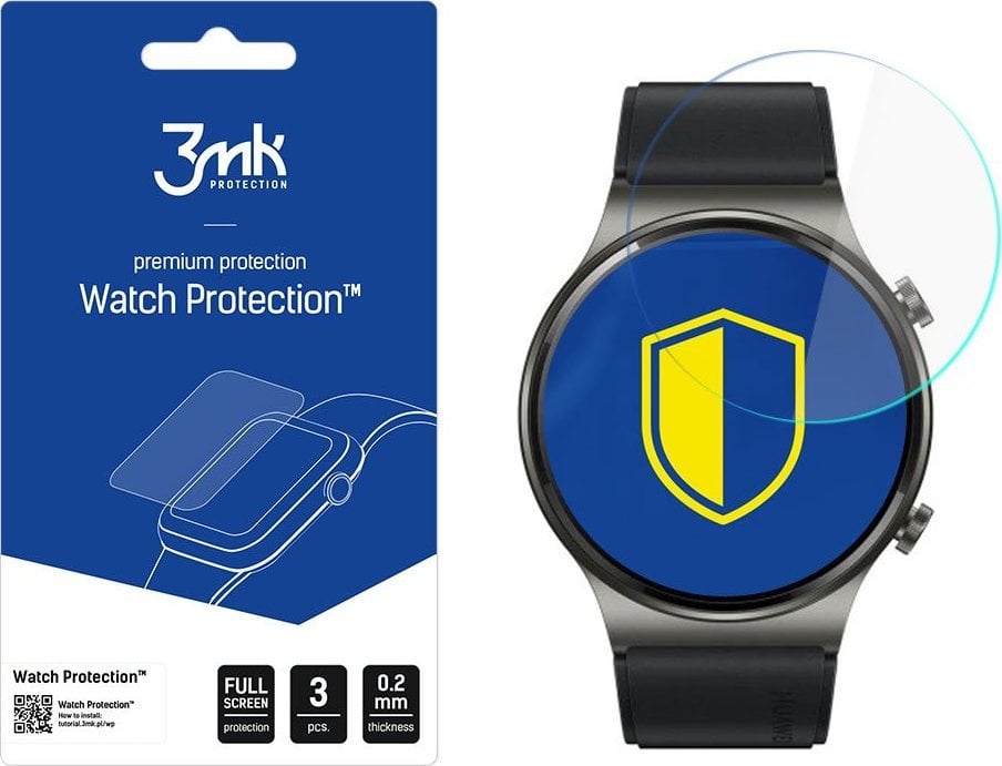 3MK Huawei Watch GT 2 Pro Sport - 3mk Watch Protection™ v. FlexibleGlass Lite