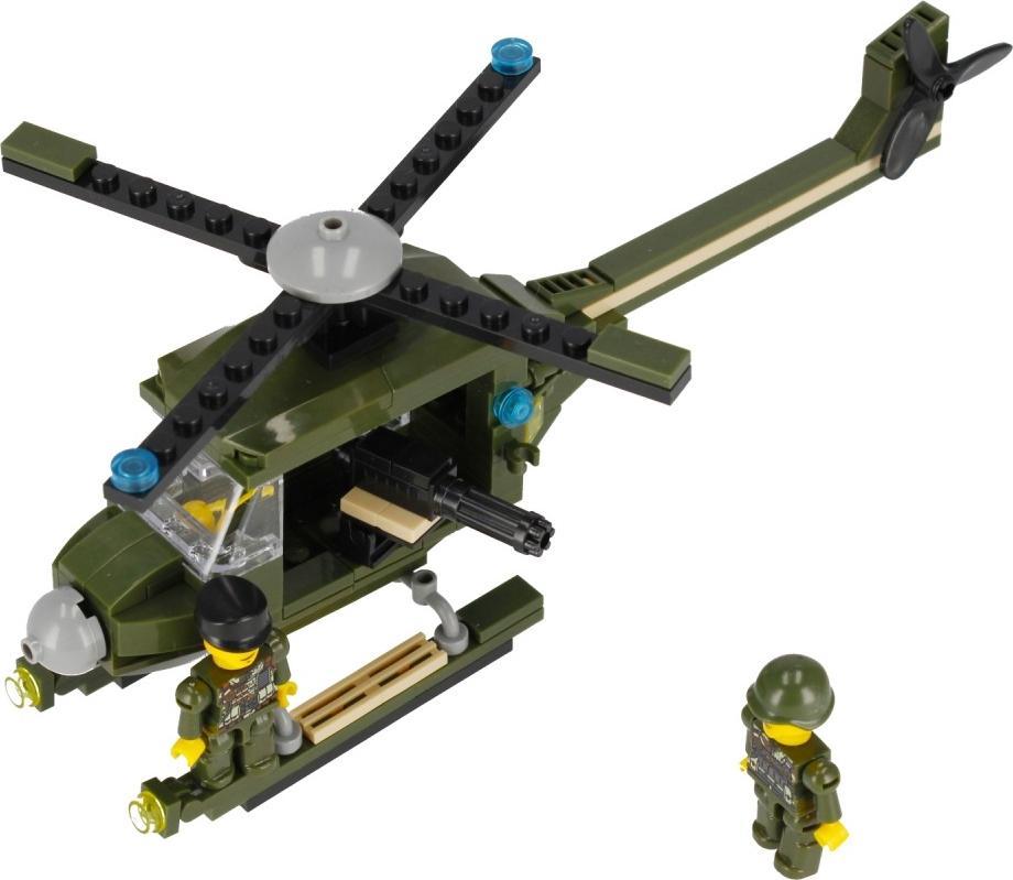 ALLEBLOX Klocki Militaria 3w1 Helikopter 170 elementów Alleblox AB3033