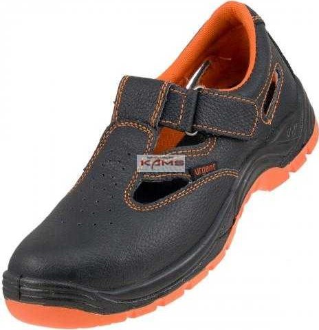 URGENT 301 S1 Orange Urgent - sandał z metalowym podnoskiem, antyelektrostatyczny 44