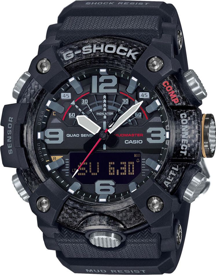 Zegarek Casio Zegarek męski Casio GG-B100-1AER G-SHOCK bluetooth Mudmaster