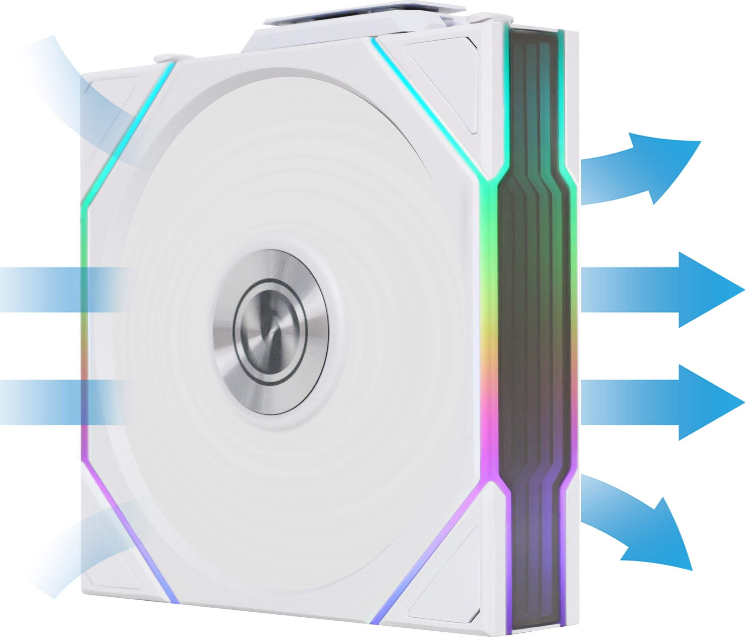 Wentylator Lian Li UNI FAN TL Wireless 120 biały (12TL1W1W)