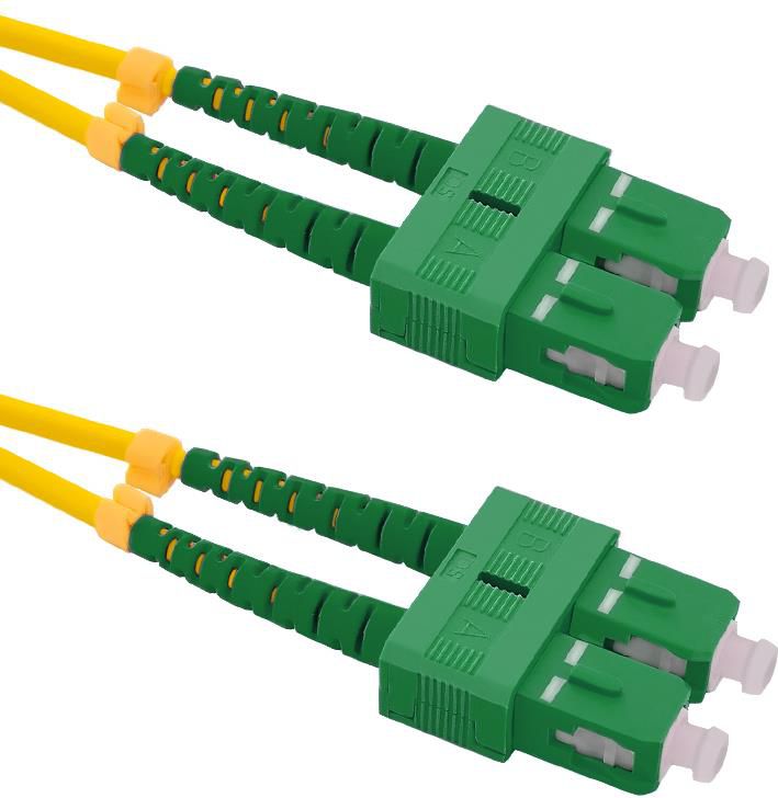 Qoltec Duplex SC/APC-SC/APC 9/125µm 0.5m (54004)