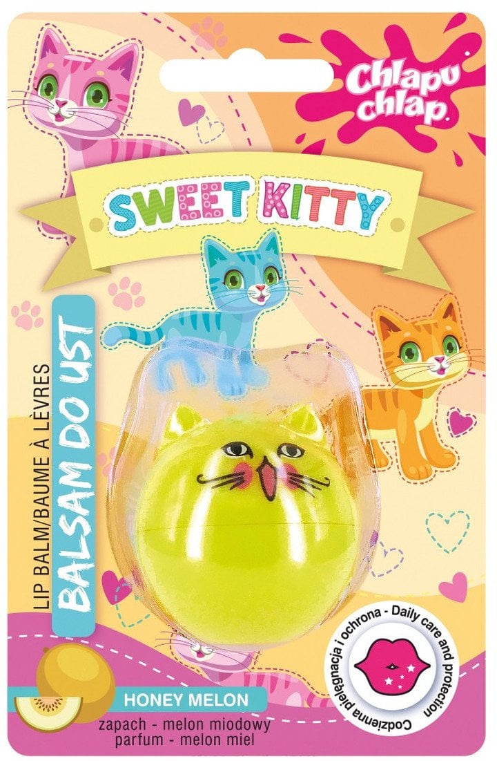 CHLAPU CHLAP Błyszczyk do ust Sweet Kitty - miodowy melon 1szt
