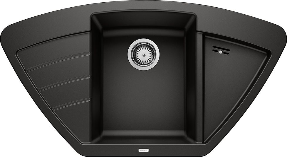 Zlewozmywak Blanco Zia 9 E Silgranit czarny (526031)