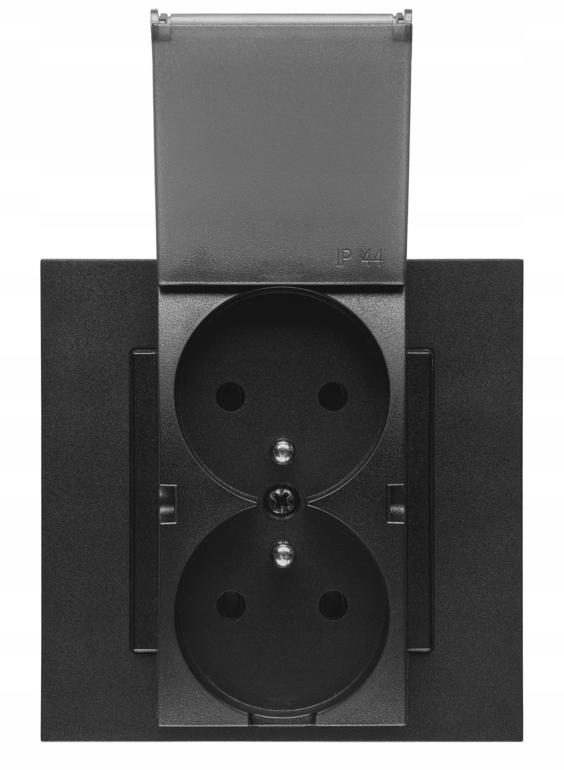 Kontakt-Simon Zaślepka ramki bez mostka – mocowanie tylko na zatrzask do ramki Biały mat TP/111