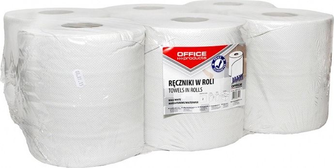 Office Products RĘCZNIKI W ROLI OFFICE PRODUCTS 2W MAKULATURA 120 M OPAKOWANIE (6)