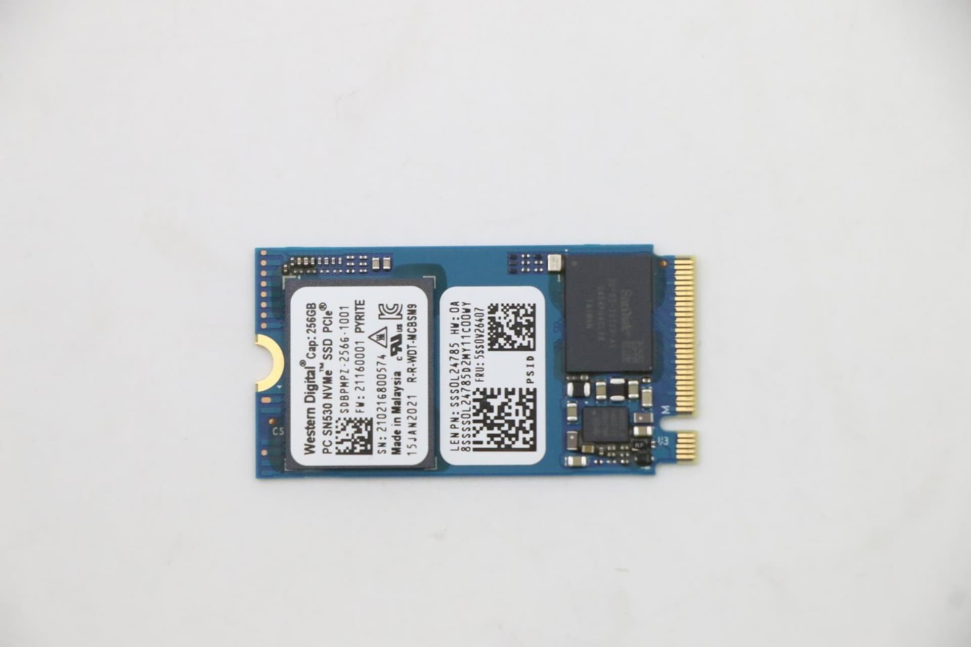 Lenovo Dysk SSD M.2 PCIe NVMe M.2-2242 256GB Gen3x4