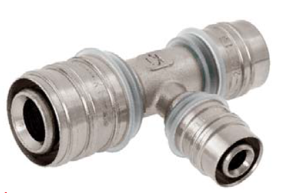 Kisan Trójnik zaprasowywany redukcyjny 20x20x16 - WL32.03.52.23