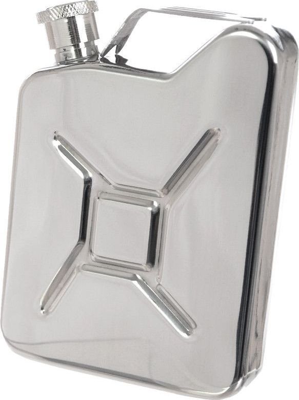 MFH MFH Piersiówka Kanister 6oz (170ml) Srebrna uniwersalny