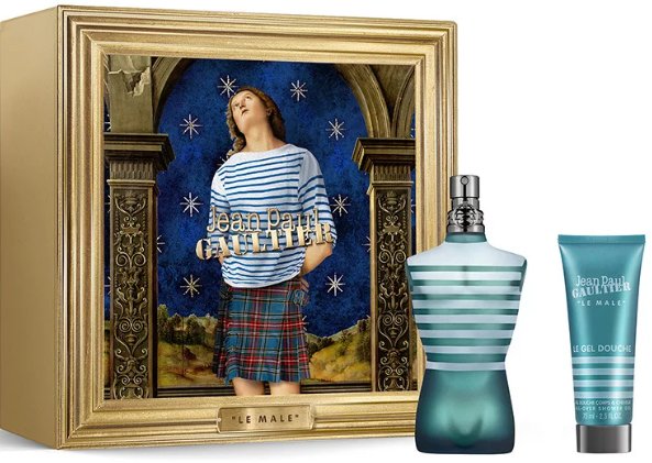 JEAN PAUL GAULTIER Le Male EDT 125ml + SHOWER GEL 75ml