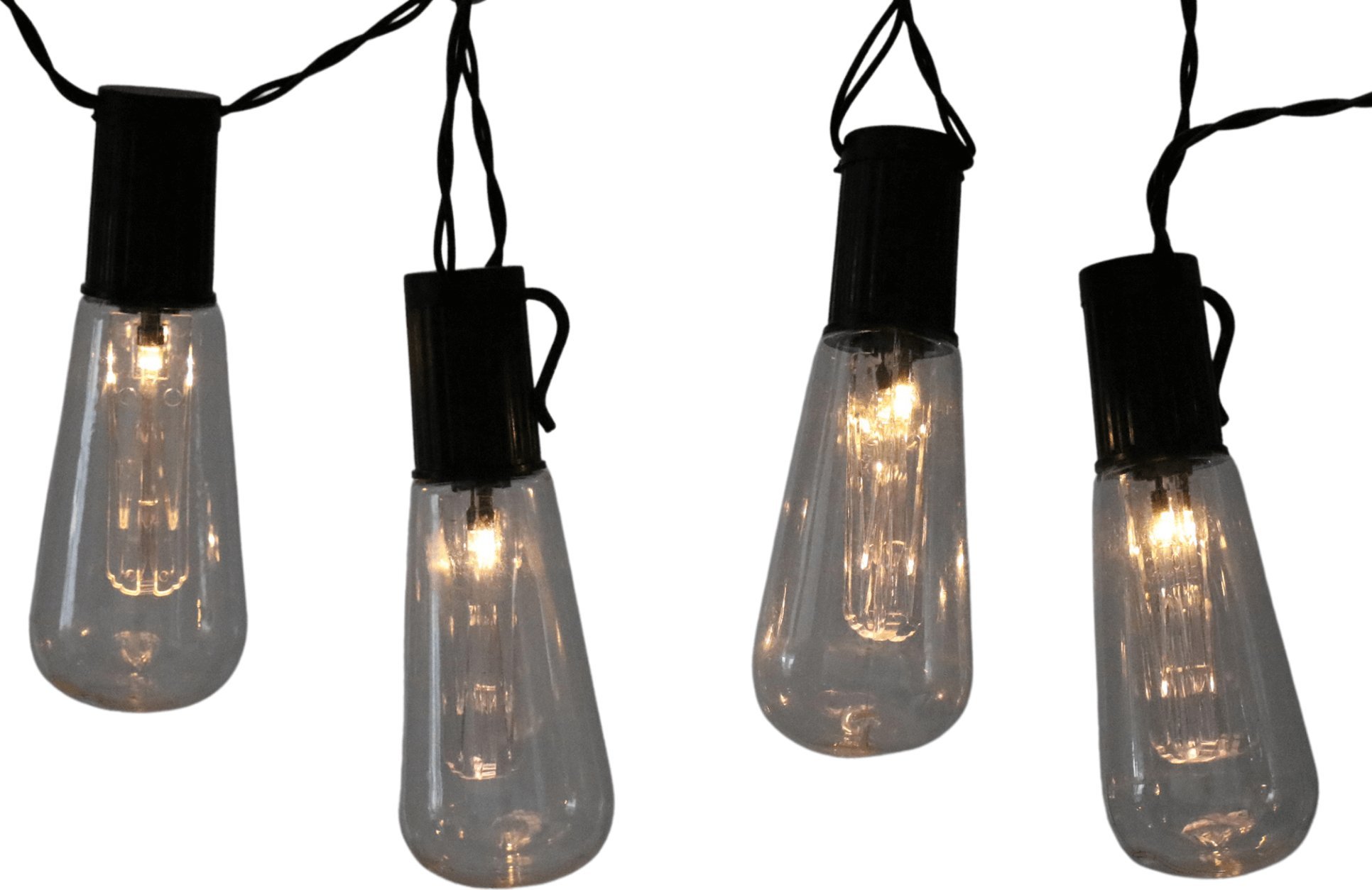 Polux Solarny łańcuch świetlny na taras 10 LED 2,6m ciepła