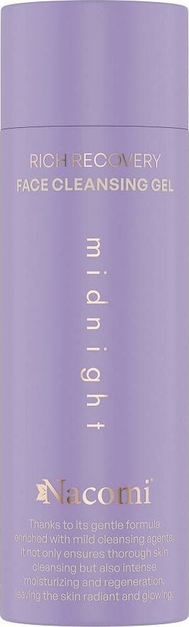 Nacomi Rich Recovery Żel do mycia twarzy Midnight 140ml