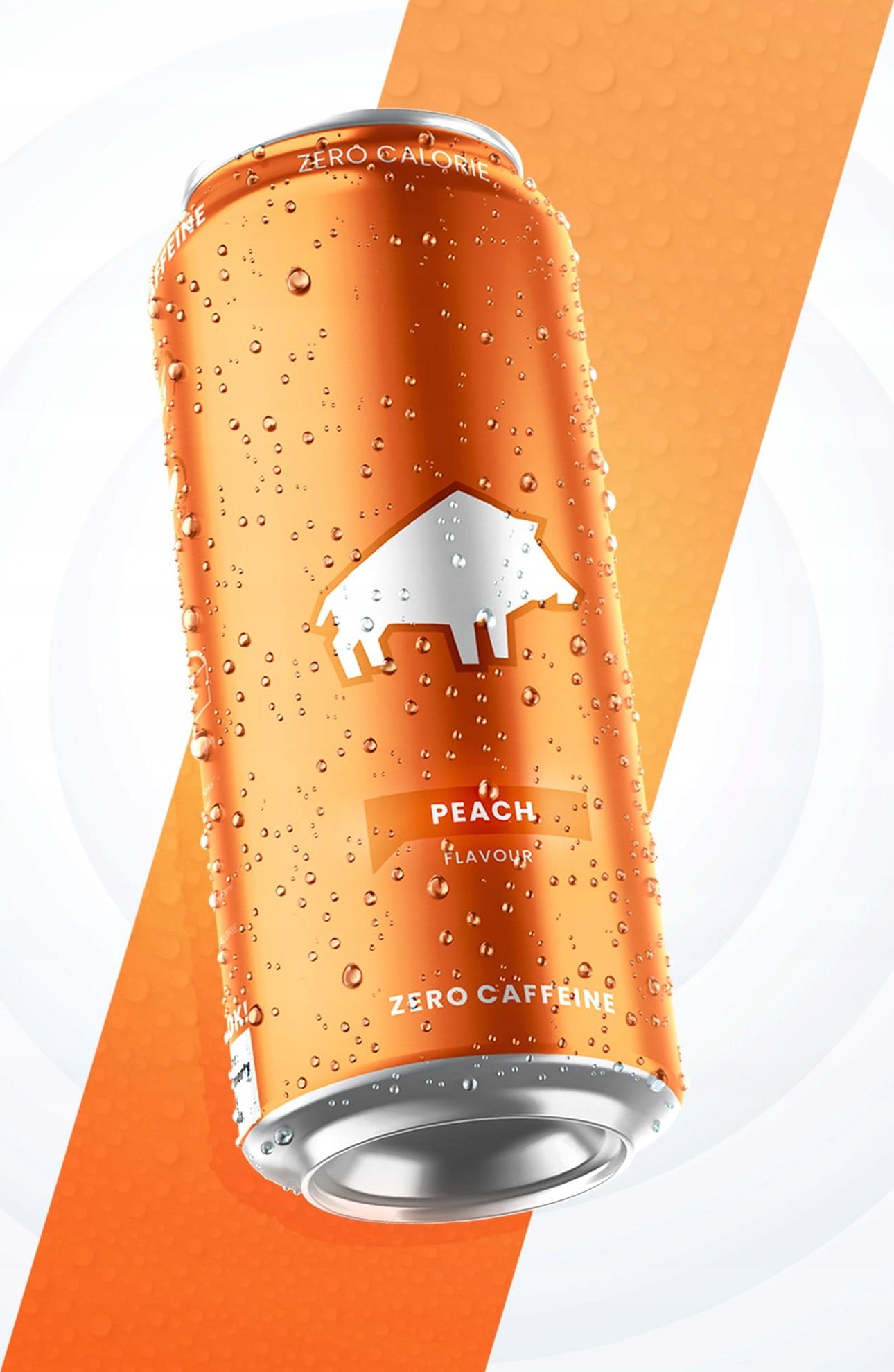 Wk Dzik WKDZIK Dzik Zero Caffeine Zero Calorie 500ml Peach