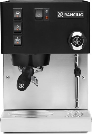 Rancilio Silvia Espresso Coffee Machine, Pro for Home - Black, 1 Group