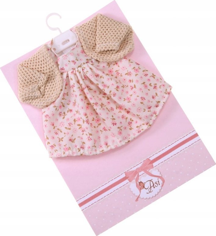 Kwiecista sukienka dla lalki Asi 3114010