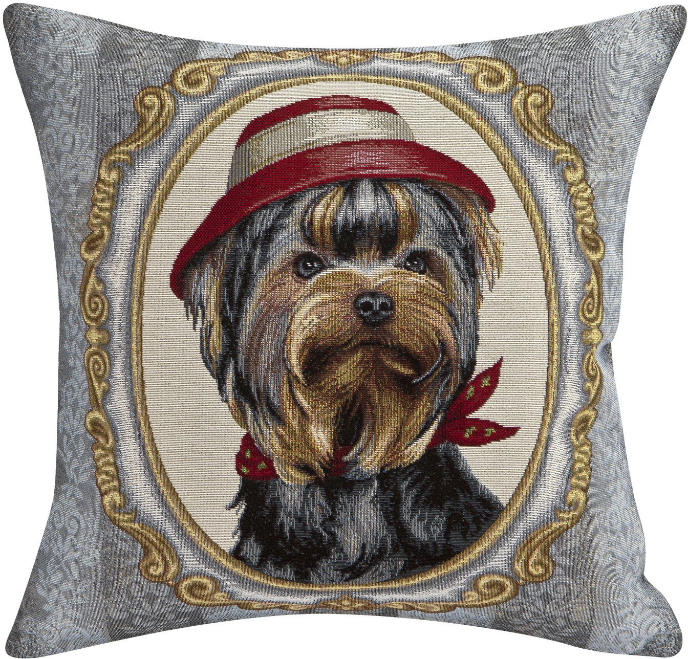 Poszewka dekoracyjna 45x45 cm York w kapeluszu