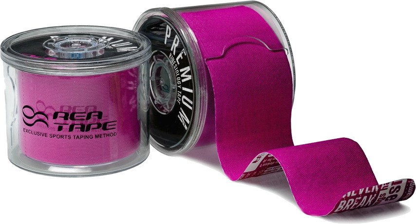 REA TAPE Premium (Różowy) 5x5cm 1szt