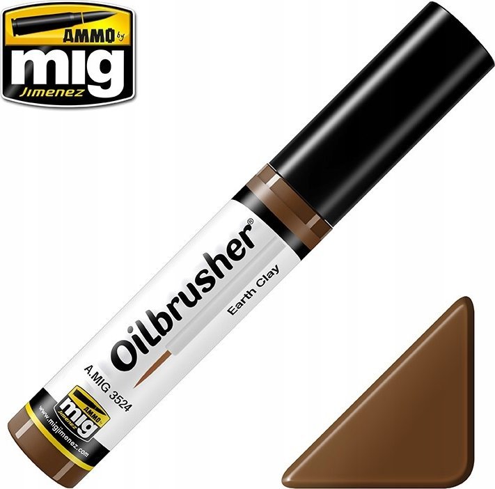 Vallejo Ammo: Oilbrusher - Earth Clay (10 ml)